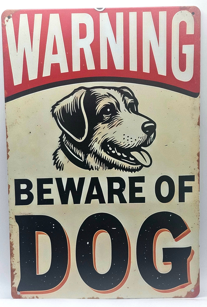 Warning Beware Of Dog