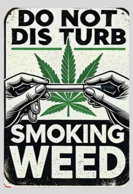 Do Not Disturb Smoking Weed