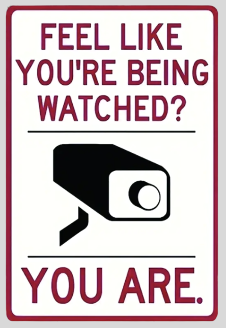 Feel Like You're Being Watched? You Are
