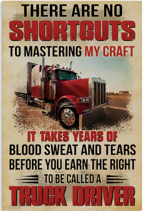 There Are No Shortcuts To Mastering My Craft