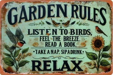 Garden Rules