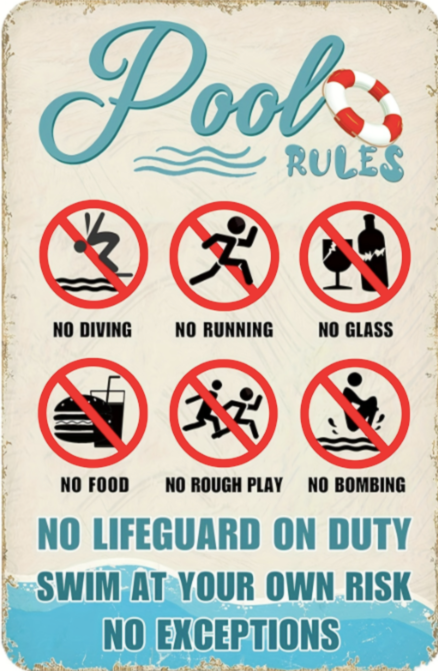 Pool Rules