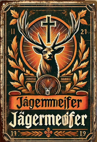 Jägermeister Liquor sign