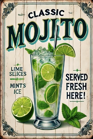 Mojito Bar Sign