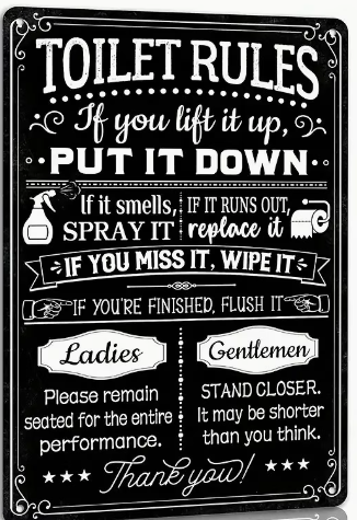 Toilet Rules