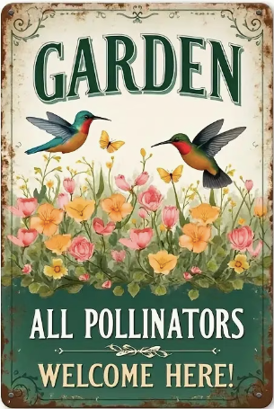 Garden - All Pollinators Welcome Here