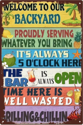 Welcome To Our Backyard