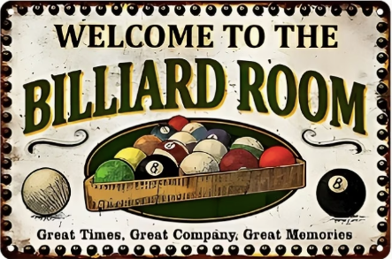 Welcome To The Billiards Room