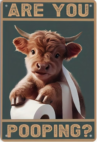Are You Pooping? (Cow)