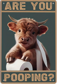 Are You Pooping? (Cow)