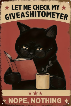 Let Me Check My Give a Shitometer Nope nothing