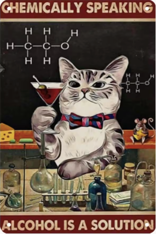 Chemically speaking Alcohol is a solution