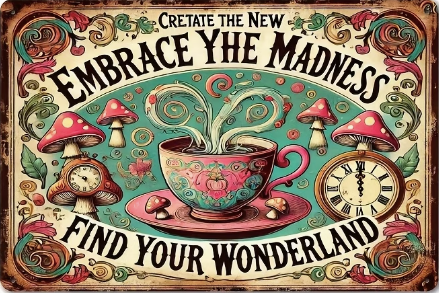 Embrace The Madness - Find Your Wonderland