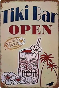 Tiki Bar Open