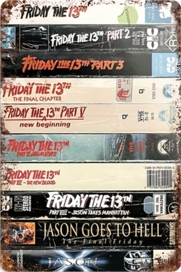 Friday the 13th Video Collection Art