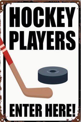 Hockey Players Enter Here!