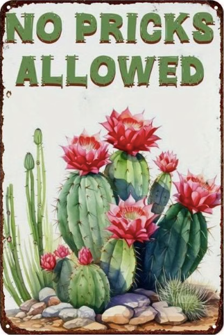 No Pricks Allowed