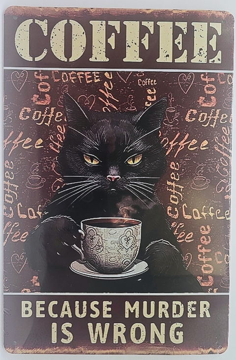 Coffee Because Murder is Wrong